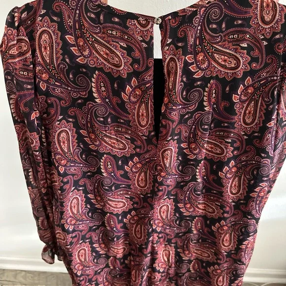 NWOT paisley dress - Picture 6 of 6